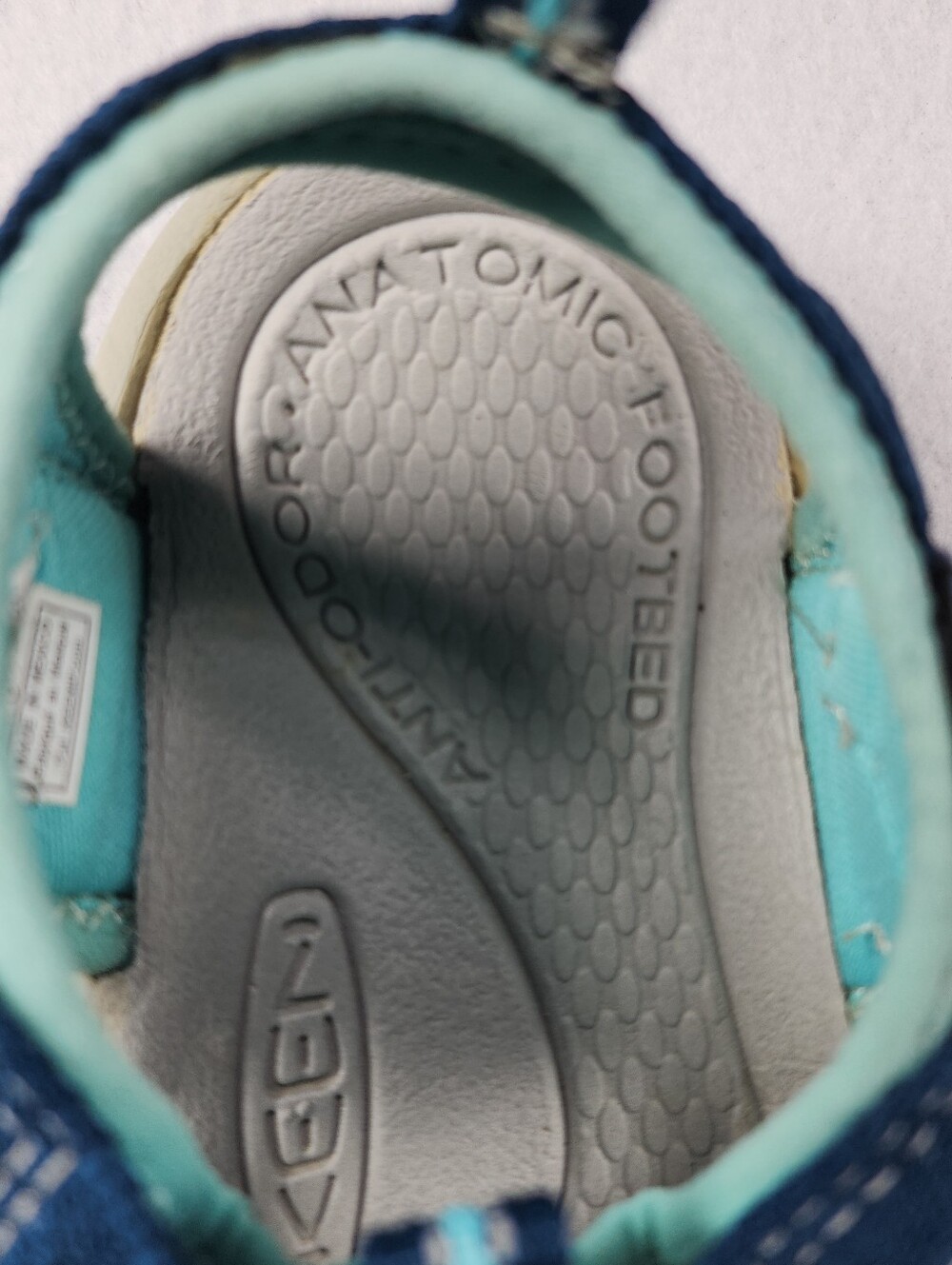 KEEN Newport H2 Women's 6 Waterproof Hiking Water Sandals Blue Aqua - Picture 12 of 13